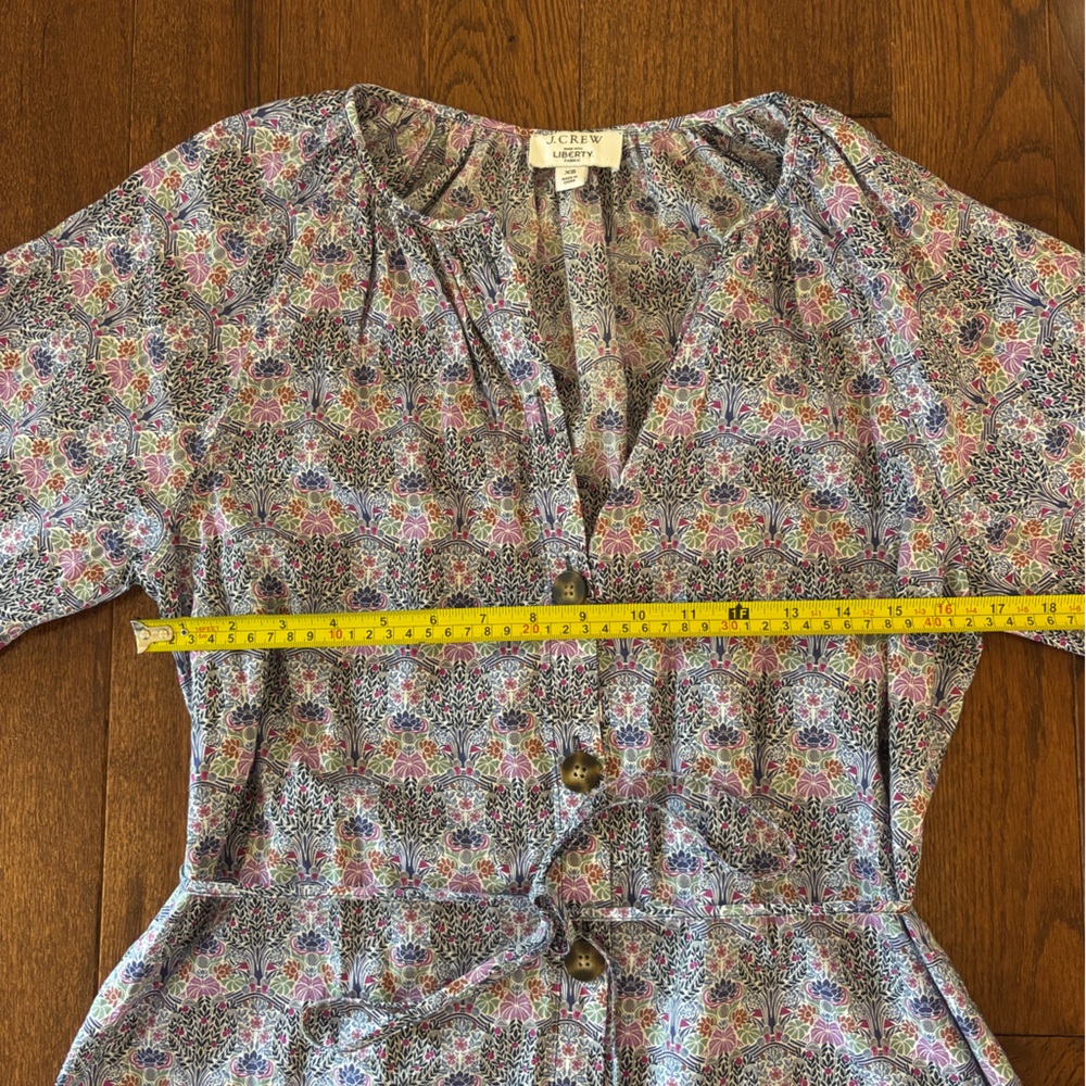 J. Crew Liberty Floral Shirt - Multicolor - Picture 6 of 6